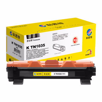 科思特 K TN1035 专业版 打印量约1500页 粉盒 1.00 只/支 (计价单位：支) 黑色