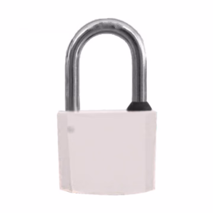 中犀 ZX-75 35mm  白色 塑钢锁 挂锁 (计价单位：个) 白色