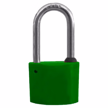 苏识 40mm 绿色 梅花塑钢锁 1.00 个/把 (计价单位：把) 绿色