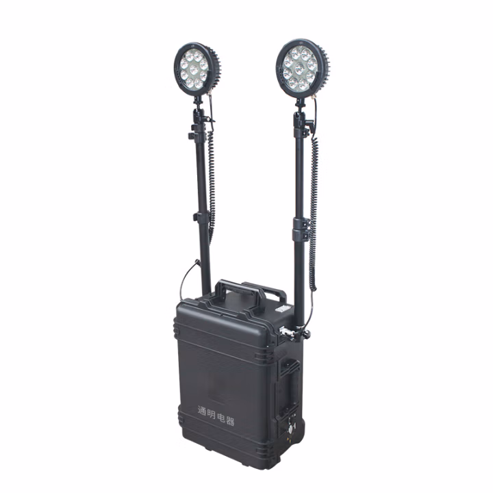 通明 ZW3551 2X27W 便携式移动照明系统 箱式工作灯 (计价单位：台) 黑色