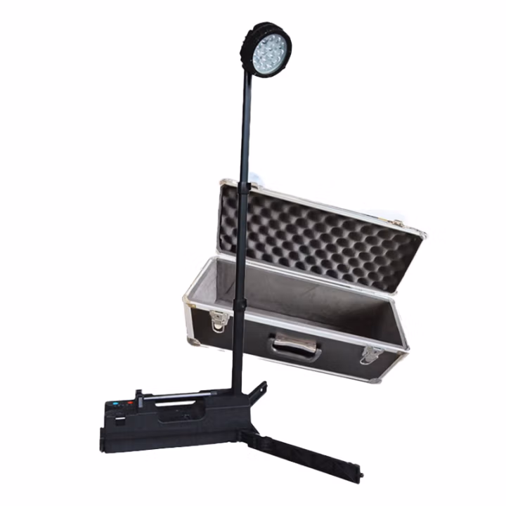 海洋王 FW6117-GW 低温款 含便携箱 50W、IP66、Ex d e ib mb IIC T6 Gb、续航时间≥10h、22V、冷白 LED防爆轻便移动灯 (计价单位：台) 黑色