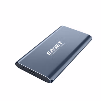 忆捷（EAGET） M60 type-c 3.2gen2高速读写2000MB/s迷你 1TB 移动存储硬盘 (计价单位：个) 蓝色