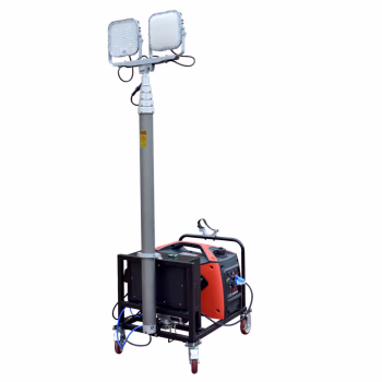 尚为(SEVA) SZSW2913B 2x1KW 220V IP65 发电机3KW 5700K 白光 LED 自动升降工作灯 (计价单位：台) 银色