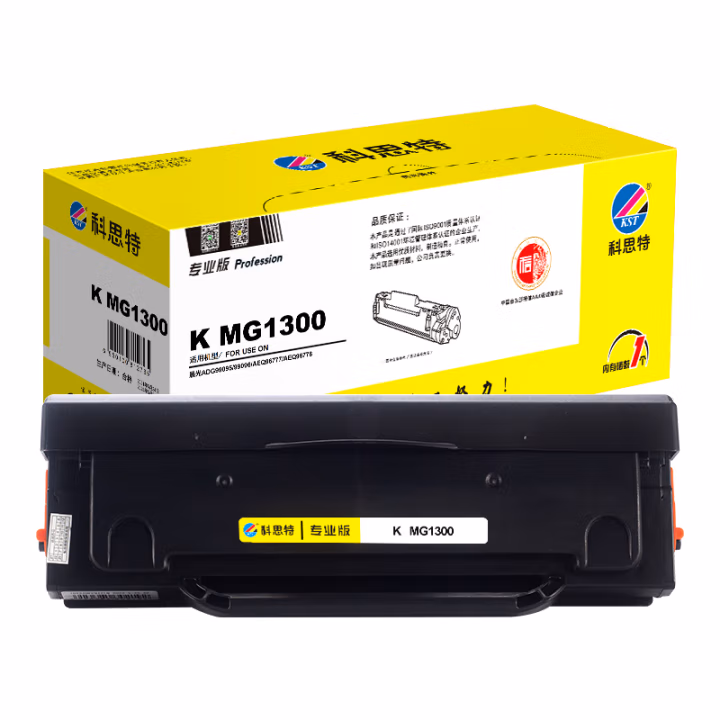 科思特 K MG1300专业版 约 1600页 适用晨光 ADG99095/99096/AEQ96777/AEQ96778 粉盒 (计价单位：只) 黑色