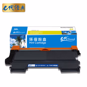 e代经典 TNP28 2600页 适用柯尼卡美能达1580 1590 B15/16 粉盒 1.00 只/支 (计价单位：支) 黑色