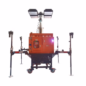 顶火 GMD6800A 8.5米/2200W/220VAC/IP65/6500k/LED 智能自升降方舱照明灯 (计价单位：台) 橙色