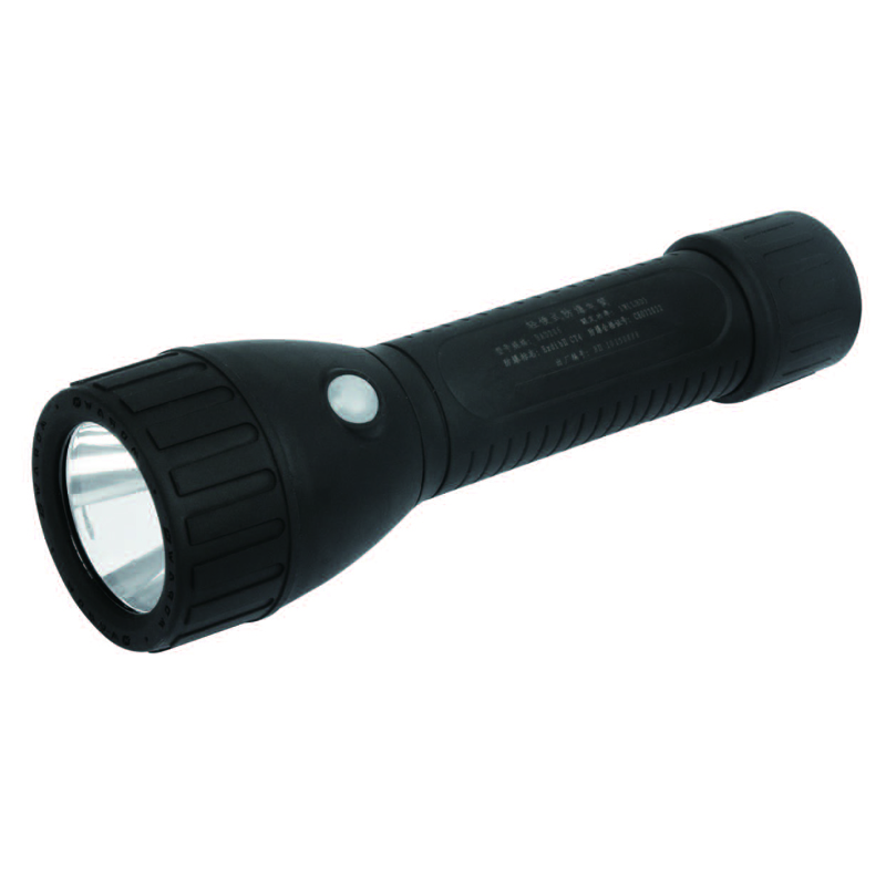 华荣(WAROM) BAD206 3/1W、IP66、3.7V、光源色温5500K左右、LED 轻便式防爆电筒 (计价单位：个) 黑色