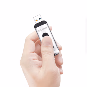 杰储(GCHUL) U100 深海系列 256G USB3.2 超高速固态闪存U盘/优盘 (计价单位：个) 银色