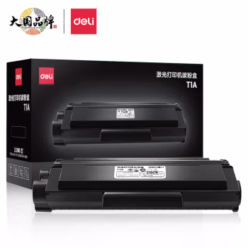 得力(deli) T1A 2000页 适用得力M2500ADNW/ADW/ADN/AD/DW/DN/M2500D  P2500DNW/DW/DN/P2500D 硒鼓 (计价单位：只) 黑色
