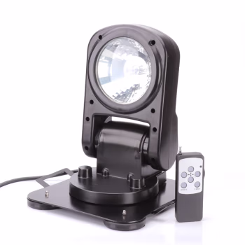 恒盛(HS) WJ828A 35W、IP65、电压等级：DC12-24V、暖白光/约4500K、氙气光源 车载遥控探照灯 (计价单位：盏) 黑色