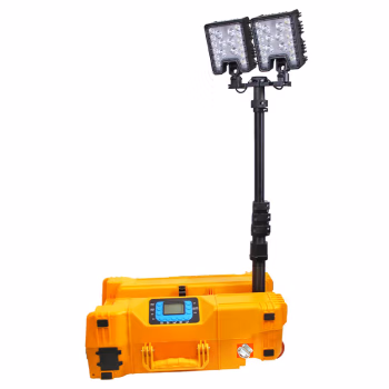 凯圣蓝 FBD7 2*60W 灯头IP66 箱体IP65 续航时间≥8h 21.6V 白光/6500K 多功能移动照明LED灯 (计价单位：台) 黄色