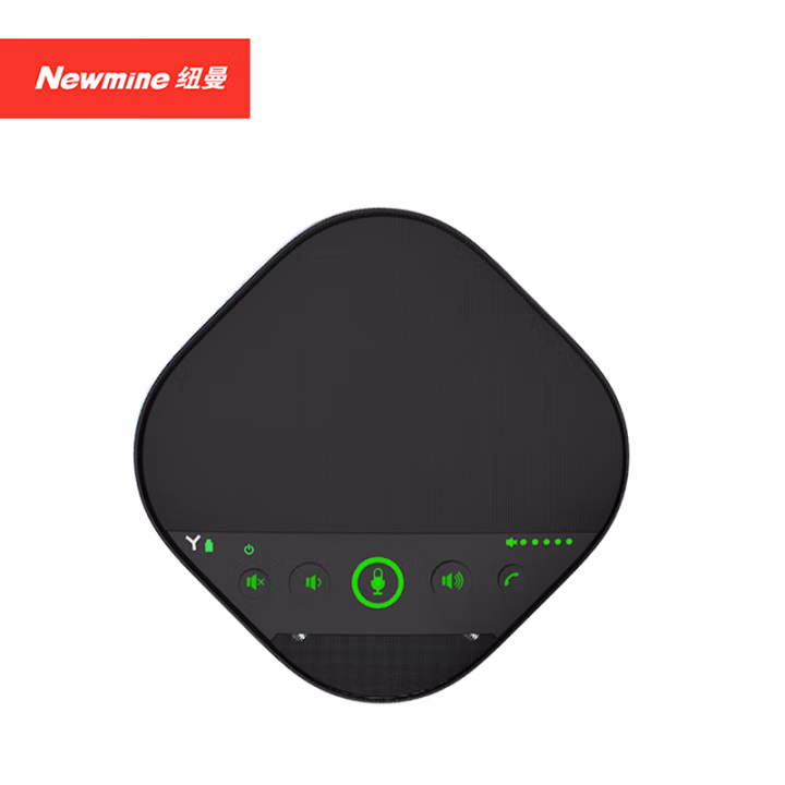 纽曼(Newmine) NM-M05W  5.8G无线连接/免驱USB连接 适合50㎡会议室 全向麦克风 1.00 个/台 (计价单位：台) 黑色
