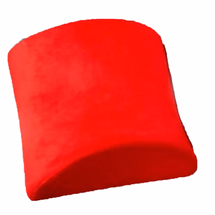 汉司家纺 云托腰靠 靠垫 32*31*10cm  红 靠垫 (计价单位：件) 热情红