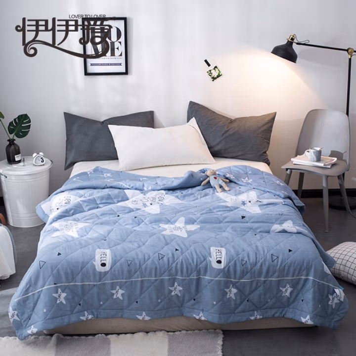 伊伊爱 LTL-17XK-XB002 新款纯棉 150*200cm 空调被 (计价单位：件) 夜空的星蓝
