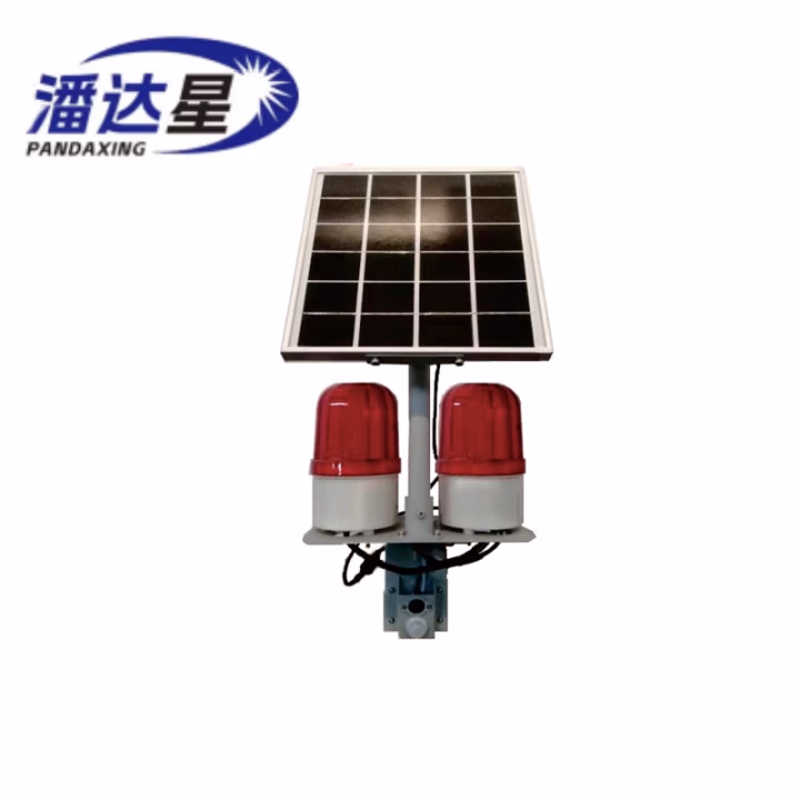 潘达星 PDX-BZD07 10V 10W 红光 2700K LED 太阳能语音警示灯 (计价单位：盏) 红色
