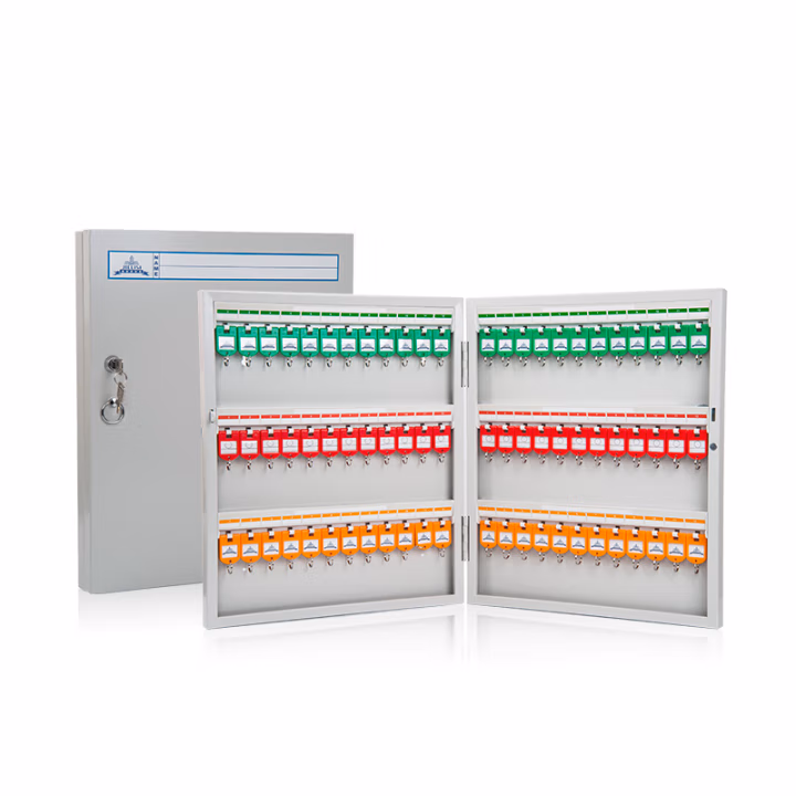 杰丽斯(JIELISI) 8704 72位  三排 金属 钥匙管理箱 (计价单位：个) 银色