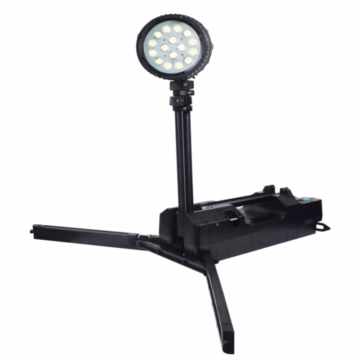 晫安联 ZM005  功率50W  22V IP66 续航≥10小时 6500K LED 多功能升降式检修灯 (计价单位：台) 黑色