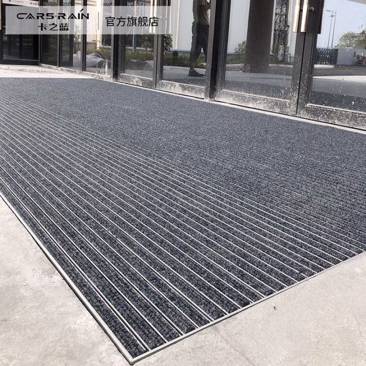 卡之蓝 1000*1000mm 超高人流量 嵌入式2公分 地垫 (计价单位：个) 黑色