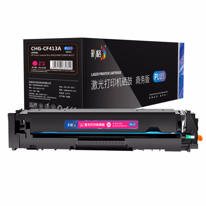 彩格 CHG-CF413A  2300页  适用于惠普HP Color LaserJet Pro M452dw;M452dn 硒鼓 1.00 只/支 (计价单位：支) 品红色