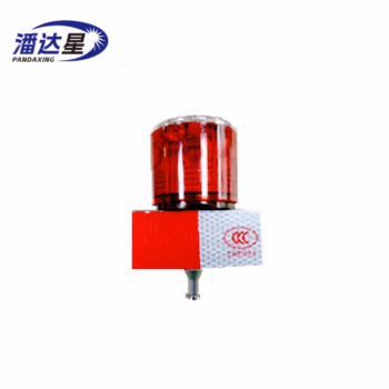 潘达星 PDX-JSD4 3W DC5.2V IP65 红光 5000K LED 单头太阳能警示灯 1.00 盏/台 (计价单位：台) 红色