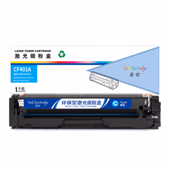 盈佳(Ink Cartridge) YJ-CF401A-C 商专版 1400页 适用HP 201A M252等 硒鼓 (计价单位：只) 兰色