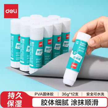 得力(deli) 7103  无色 36g 胶棒 (计价单位：个) 无色