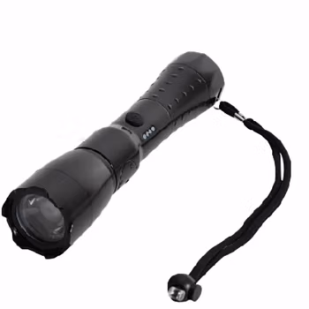 欧辉照明(OHUIZAOMIN) OHJW7633 3W IP66 强光≥8h/工作光≥12h DC3.7V 白光/5700K LED 强光防爆手电筒 1.00 个/套 (计价单位：套) 黑色