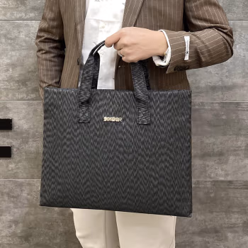 斯莫尔 SL-527 大容量横款 公文包 (计价单位：个) 黑色