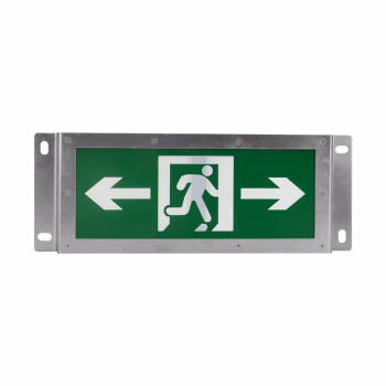 通明 TM-BLJC-1LROE I 3W-ZY4200带系统 3W IP65 DC36V LED 绿光 (左右) 集中控制型消防应急标志灯具 (计价单位：盏) 灰色