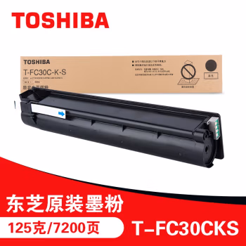 东芝(TOSHIBA) T-FC30CKS 打印量约7200页 适用于eS2050C/2550C/2051C/2551C 碳粉桶 (计价单位：只) 黑色