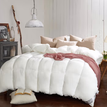 伊伊爱 Z-8XWB-03 水洗棉纯色 200*230cm 保暖被 秋冬被 棉被 1.00 件/床 (计价单位：床) 白色