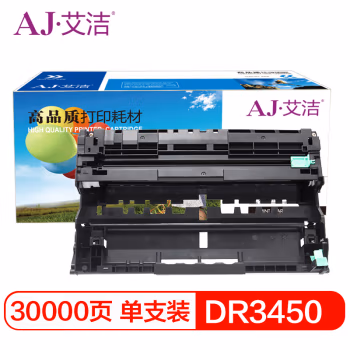 艾洁(AJ) DR3450 打印量30000页 适用兄弟/HL5580D/5585D/5590DN/5595DN/MFC8530DN/8535DN/MFC8540DN 硒鼓 (计价单位：只) 黑色