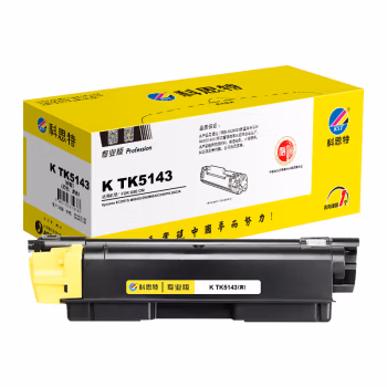 科思特 K TK5143 黄色专业版 适用Kyocera Ecosys M6030cdn/M6530cdn/P6130cdn 打印页数：5000页 粉盒 1.00 只/支 (计价单位：支) 黄色
