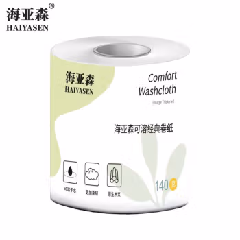 海亚森 TK-1039 102*115mm（四层） 无香型 140g*27卷/箱 27卷/提 经典卷纸 1.00 提/箱 (计价单位：箱) 白色