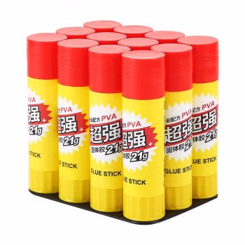 晨光(M&G) ASG97155 21g PVA 超强高粘度 固体胶 12.00 个/盒 (计价单位：盒) 黄色