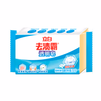 立白(liby) 透明皂 252g 肥皂 (计价单位：块) 蓝色