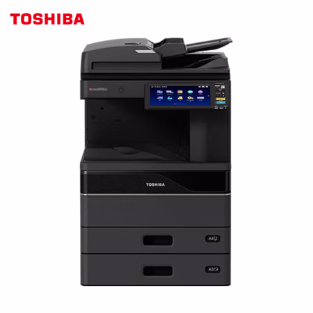 东芝(TOSHIBA) DP-2528A+自动输稿器+双面器+双纸盒 复合机 (计价单位：台) 黑色