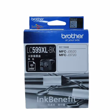 兄弟(brother) LC599XL-BK 打印量约2400页 墨盒 (计价单位：盒) 黑色