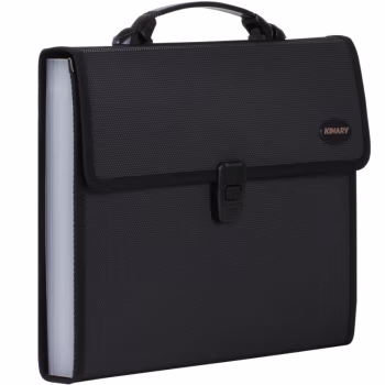 金得利（KINARY） KF412TL A4 13格 针织纹 风琴包 (计价单位：个) 蓝色