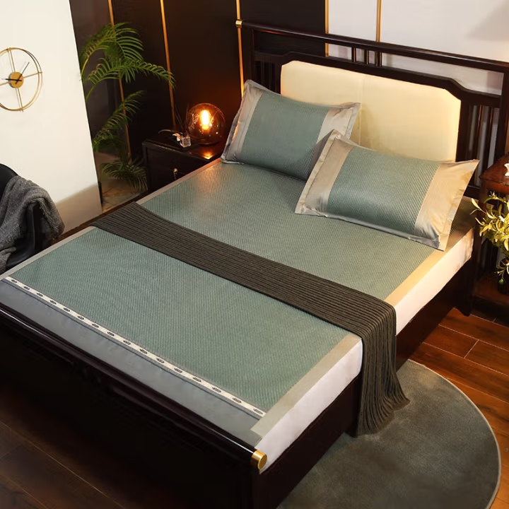 伊伊爱 CDXDD02100355 /150*200cm 乱浮沉 冰爽提花席凉席套件 1.00 件/套 (计价单位：套) 乱浮沉