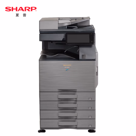 夏普(SHARP) BP-C4582R 含双面输稿器+四层纸盒 复合机 (计价单位：台) 彩色