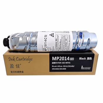 盈佳(Ink Cartridge) YJ-MP2014C-F 企业版 打印量4000页 适用机型:理光RicohAficioMP2014 粉盒 (计价单位：只) 黑色