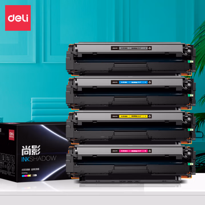 得力(deli) M-CF412A 打印量 2300页 含芯片 适用 HP Color Laserjet M452NW M452DW M452DN 硒鼓 1.00 只/支 (计价单位：支) 黄色