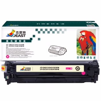 杰思特 JT-CH213/543/323FM（通用版） 带芯片一体式  打印量1200页 硒鼓 1.00 只/支 (计价单位：支) 红色