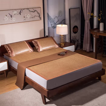 伊伊爱 D02000075 /100*195cm双面洛卡卡系列 藤席套装 (计价单位：件) 清凉夏日