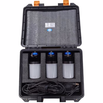 宝富睿光电 BFLG1038 12X3W 220V 5000K IP65 便携式帐篷灯 应急抢修灯 (计价单位：盏) 黑色