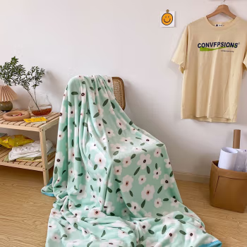 伊伊爱 Y0HG02100047 /150*200cm 亲肤牛奶绒毛毯 1.00 件/条 (计价单位：条) 春晓