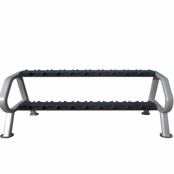 JOROTO J-YLJTY 十组/套 橡胶 椭圆形 哑铃架 (计价单位：套) 银黑色