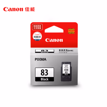佳能(Canon) PG-83 墨盒 (计价单位：盒) 黑色