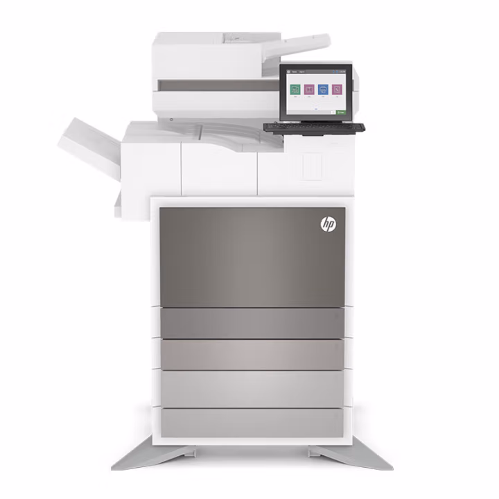 惠普(HP) E78630z 标配附加双纸盒底座+内置装订  A3彩色激光复合机 上门安装一年原厂服务 (计价单位：台) 白色